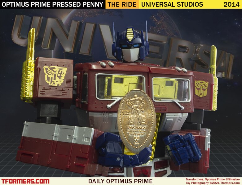 Daily Prime   Transformers The Ride Pressed Penny Optimus Prime (1 of 1)